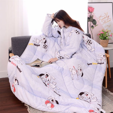 Blanket with Sleeves - LightsBetter